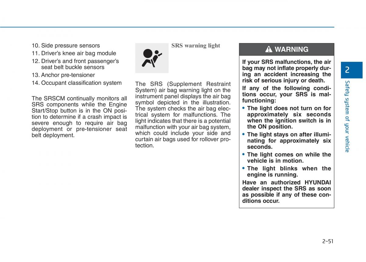 Hyundai Sonata VII 7 LF i45 owners manual / page 78