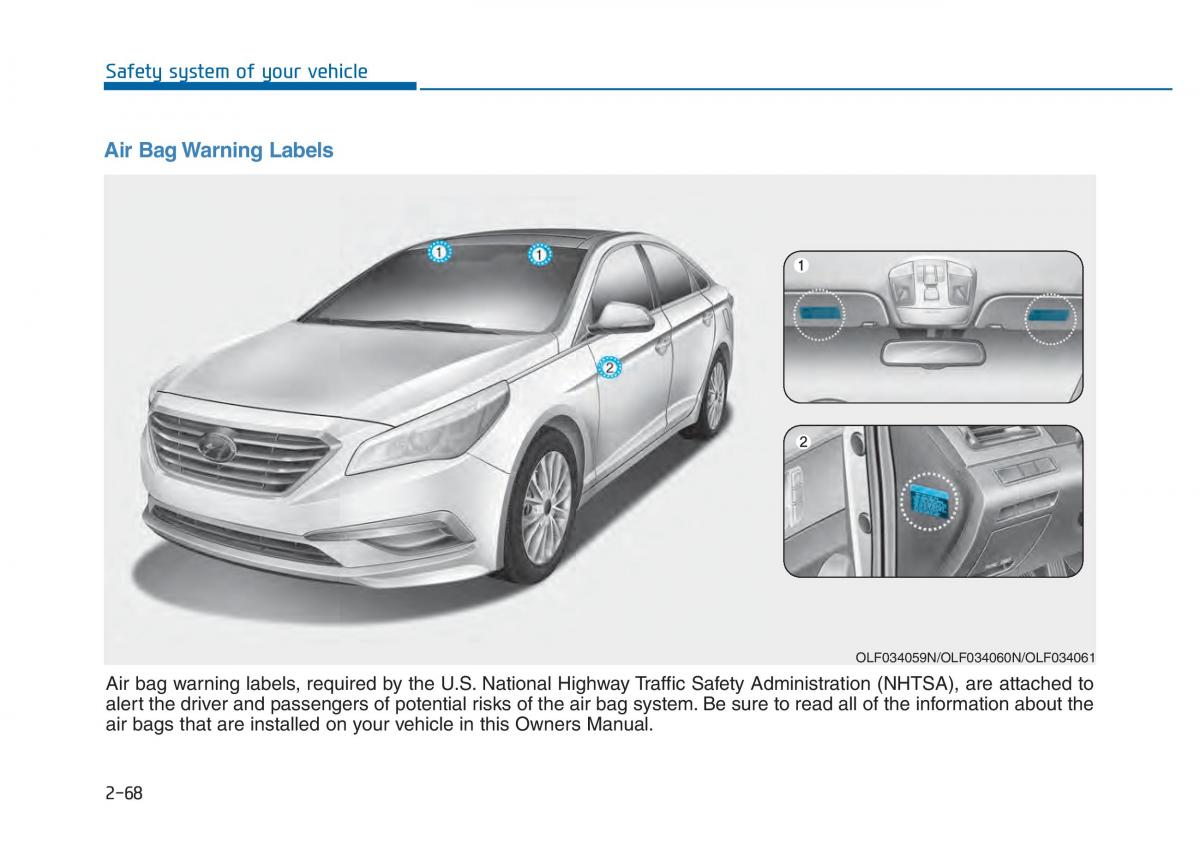 Hyundai Sonata VII 7 LF i45 owners manual / page 95