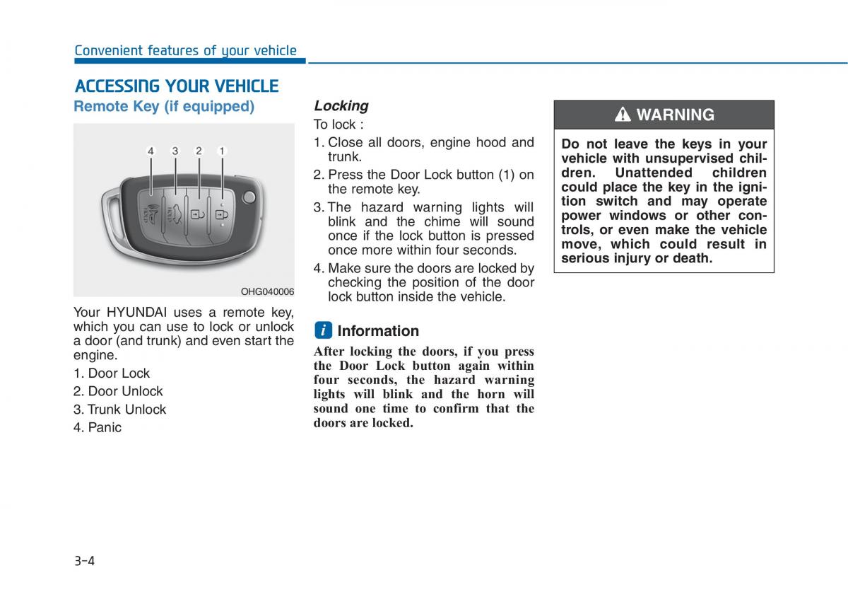 Hyundai Sonata VII 7 LF i45 owners manual / page 99