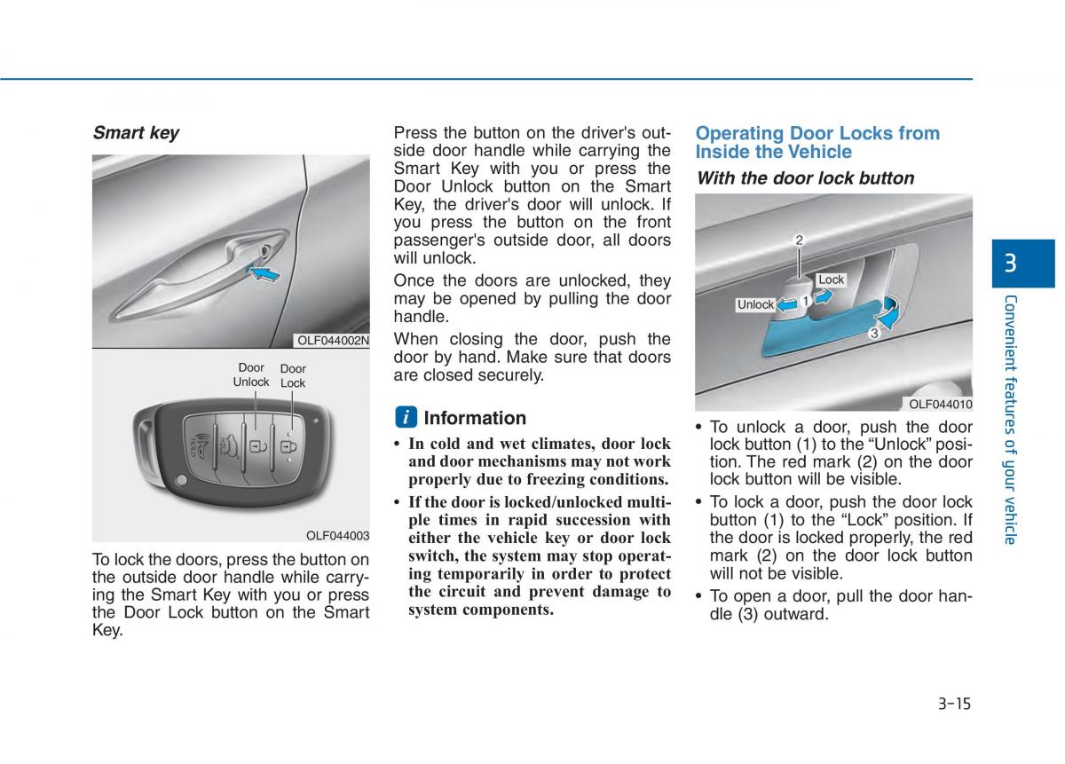 Hyundai Sonata VII 7 LF i45 owners manual / page 110