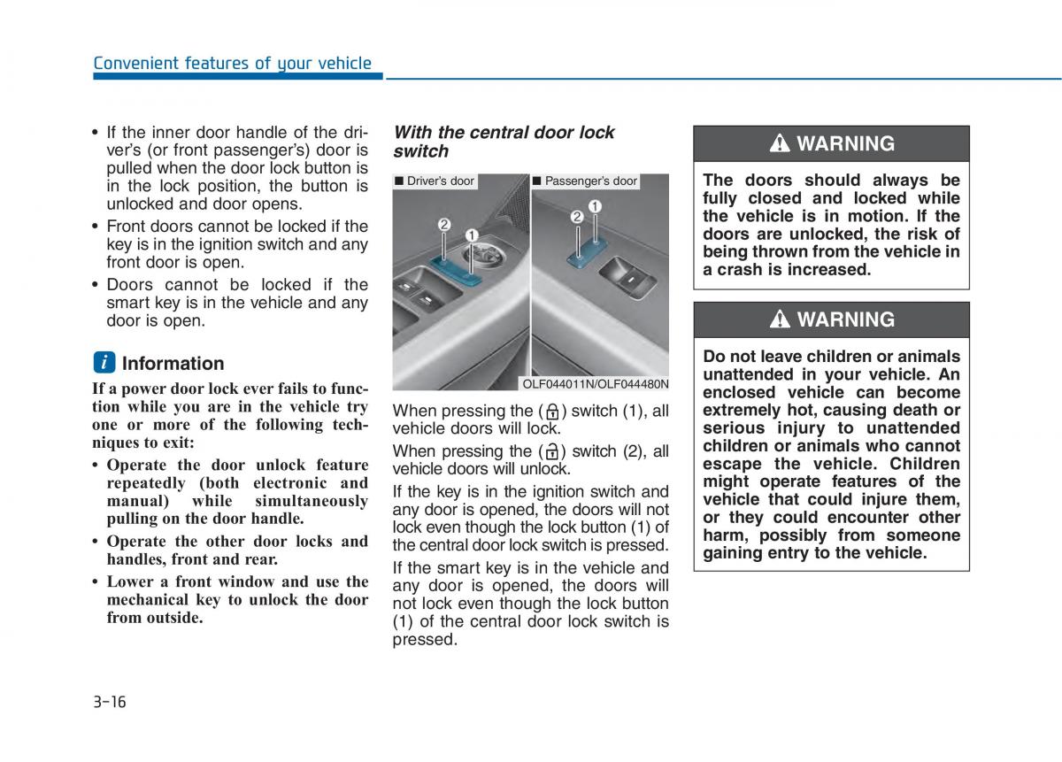 Hyundai Sonata VII 7 LF i45 owners manual / page 111