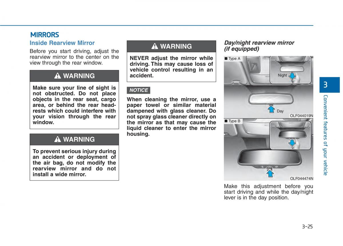 Hyundai Sonata VII 7 LF i45 owners manual / page 120