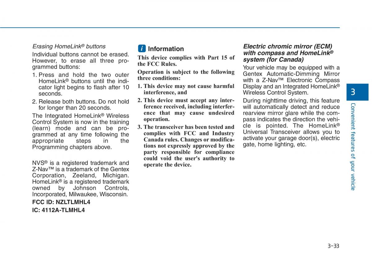 Hyundai Sonata VII 7 LF i45 owners manual / page 128