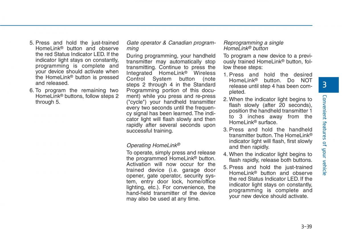 Hyundai Sonata VII 7 LF i45 owners manual / page 134