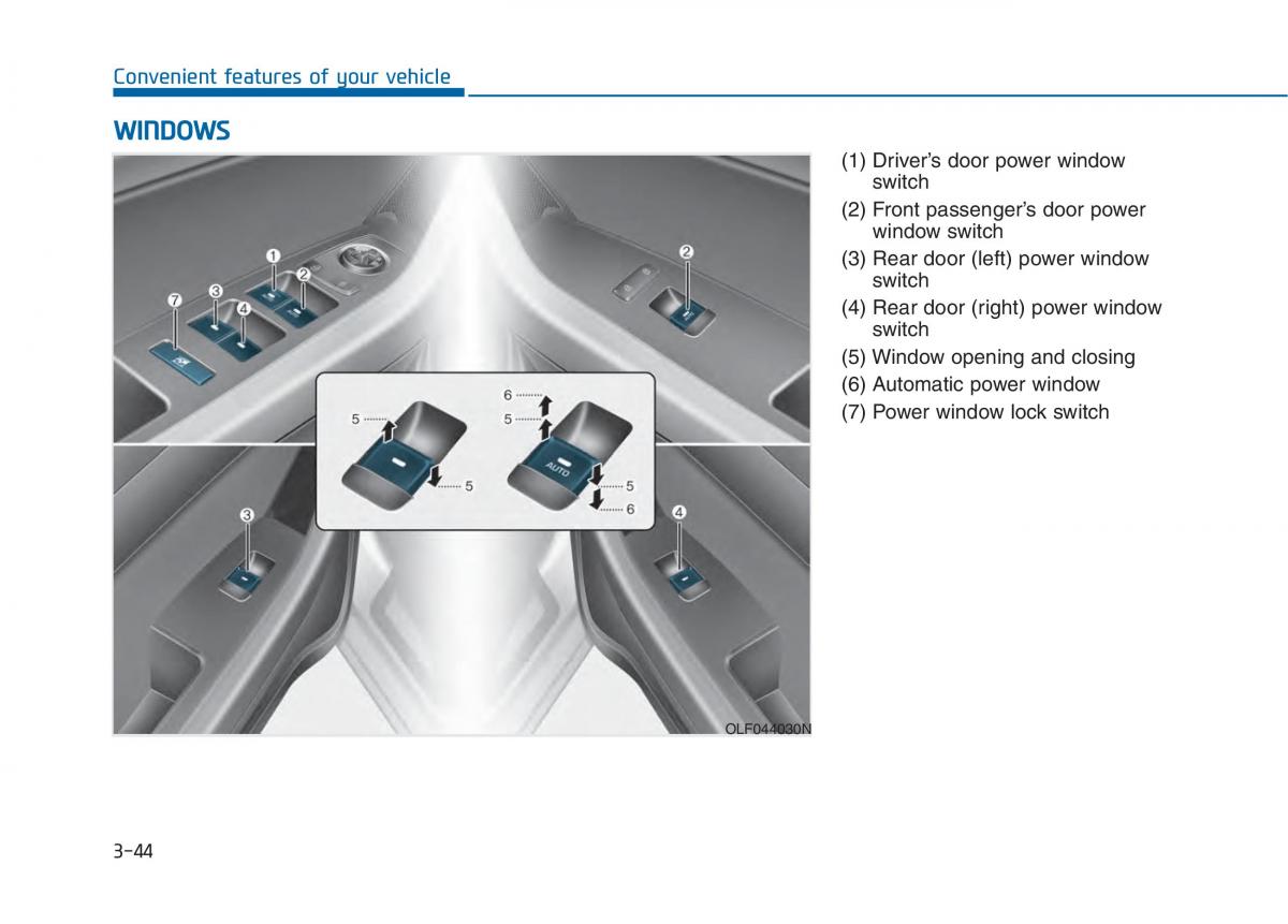 Hyundai Sonata VII 7 LF i45 owners manual / page 139