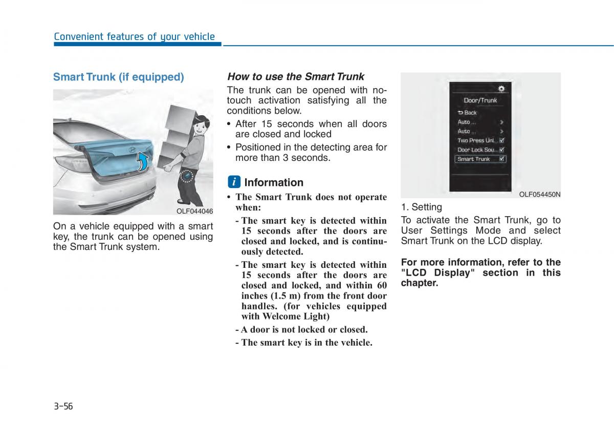 Hyundai Sonata VII 7 LF i45 owners manual / page 151