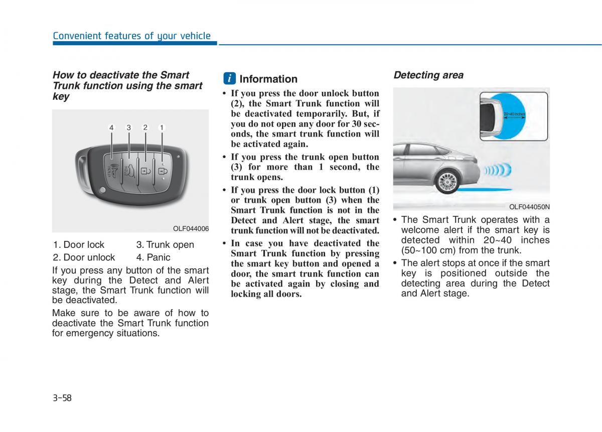 Hyundai Sonata VII 7 LF i45 owners manual / page 153