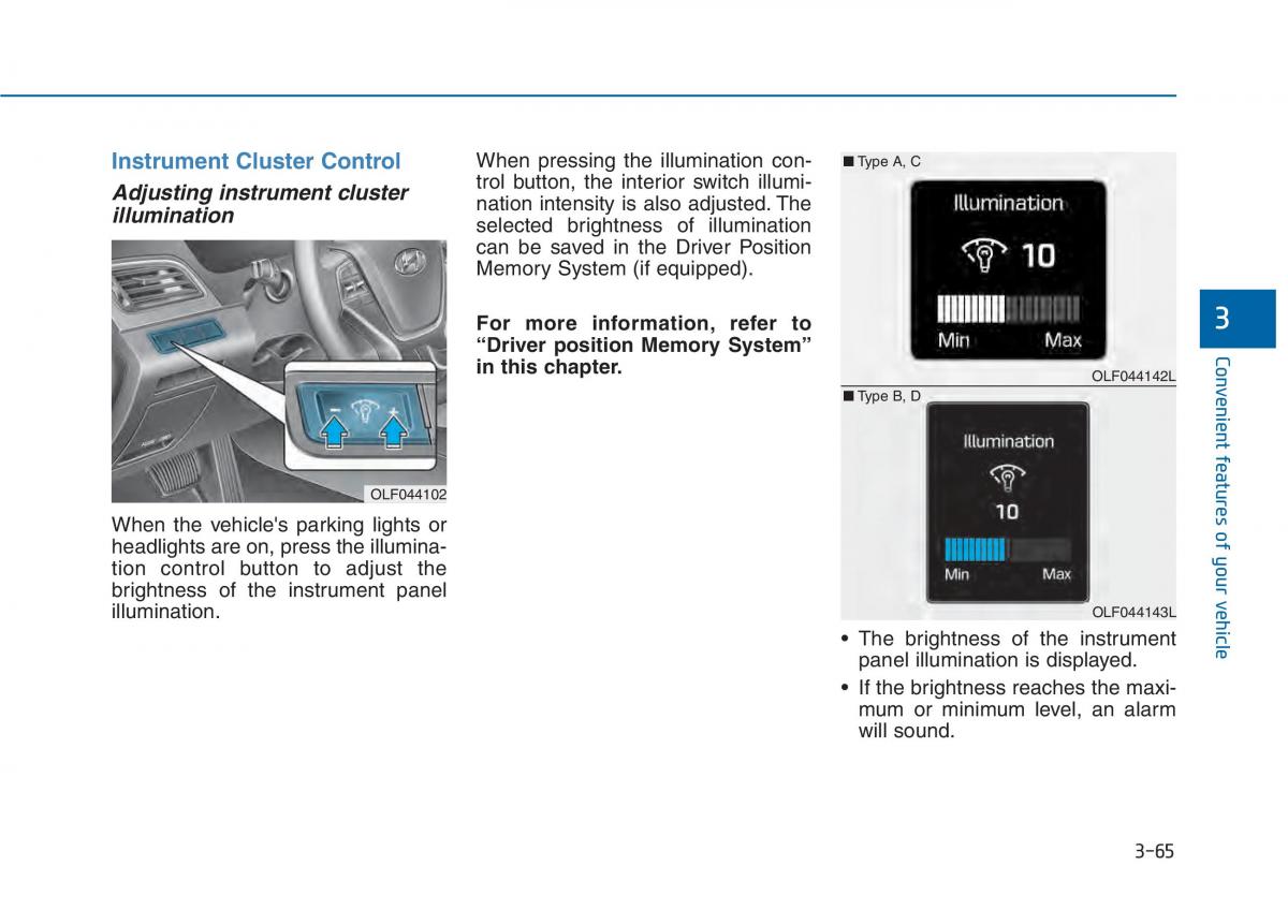 Hyundai Sonata VII 7 LF i45 owners manual / page 160