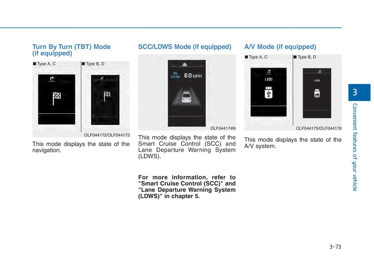 Hyundai Sonata VII 7 LF i45 owners manual / page 168