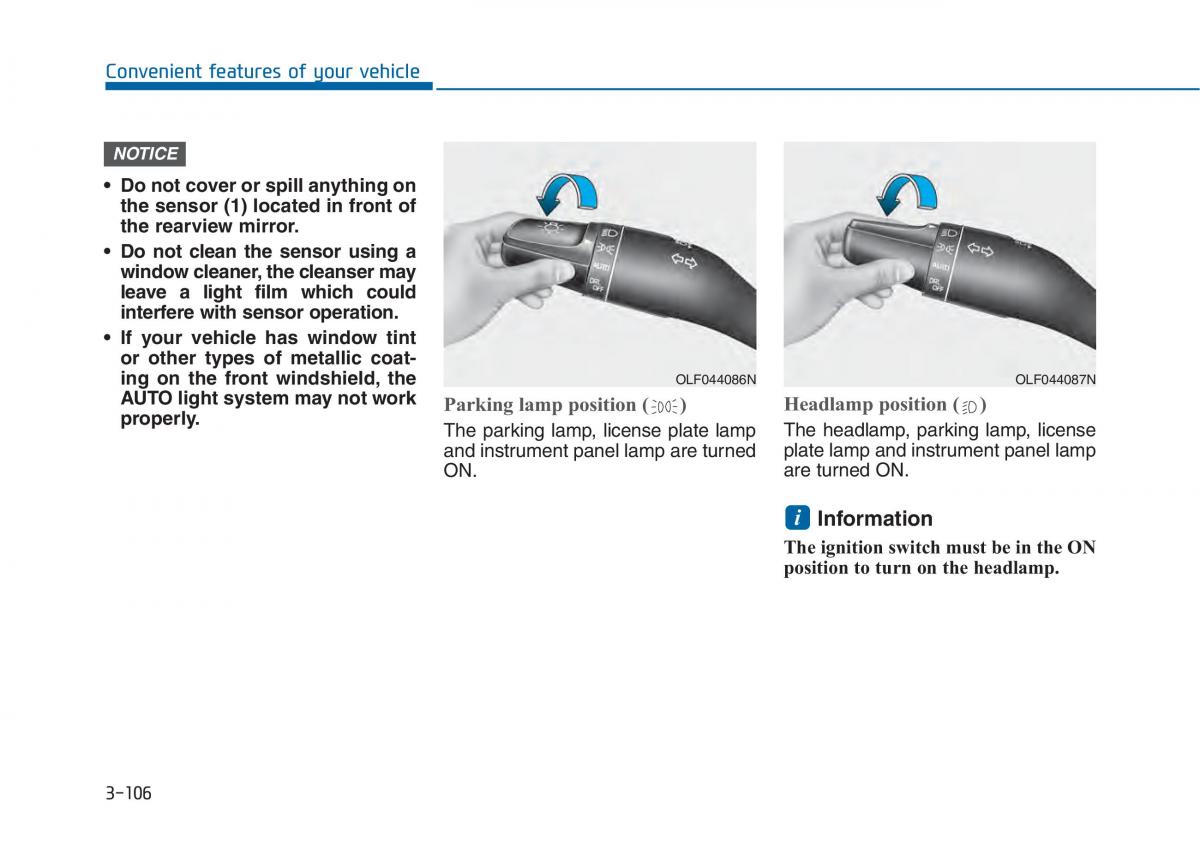 Hyundai Sonata VII 7 LF i45 owners manual / page 201