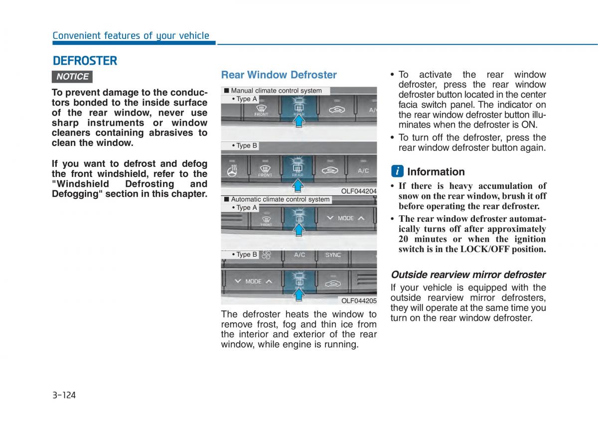 Hyundai Sonata VII 7 LF i45 owners manual / page 219