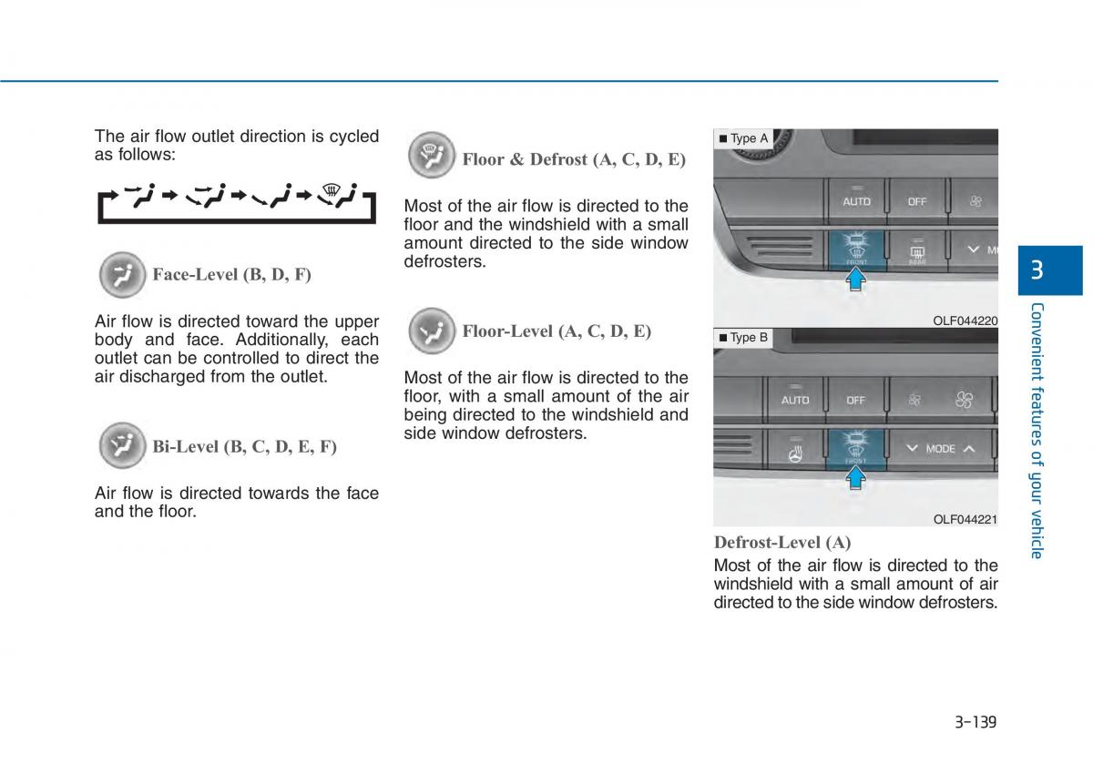 Hyundai Sonata VII 7 LF i45 owners manual / page 234