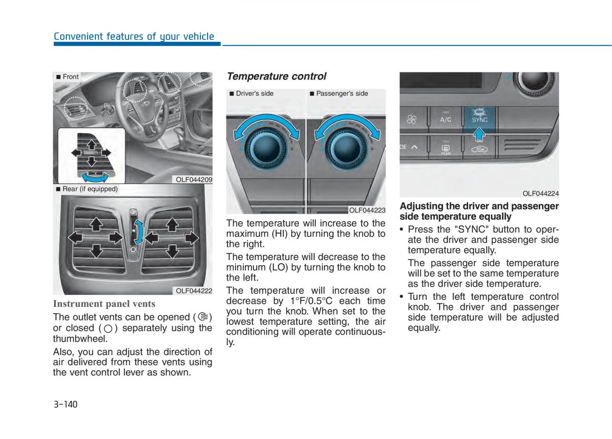 Hyundai Sonata VII 7 LF i45 owners manual / page 235