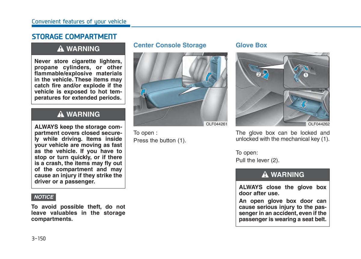 Hyundai Sonata VII 7 LF i45 owners manual / page 245