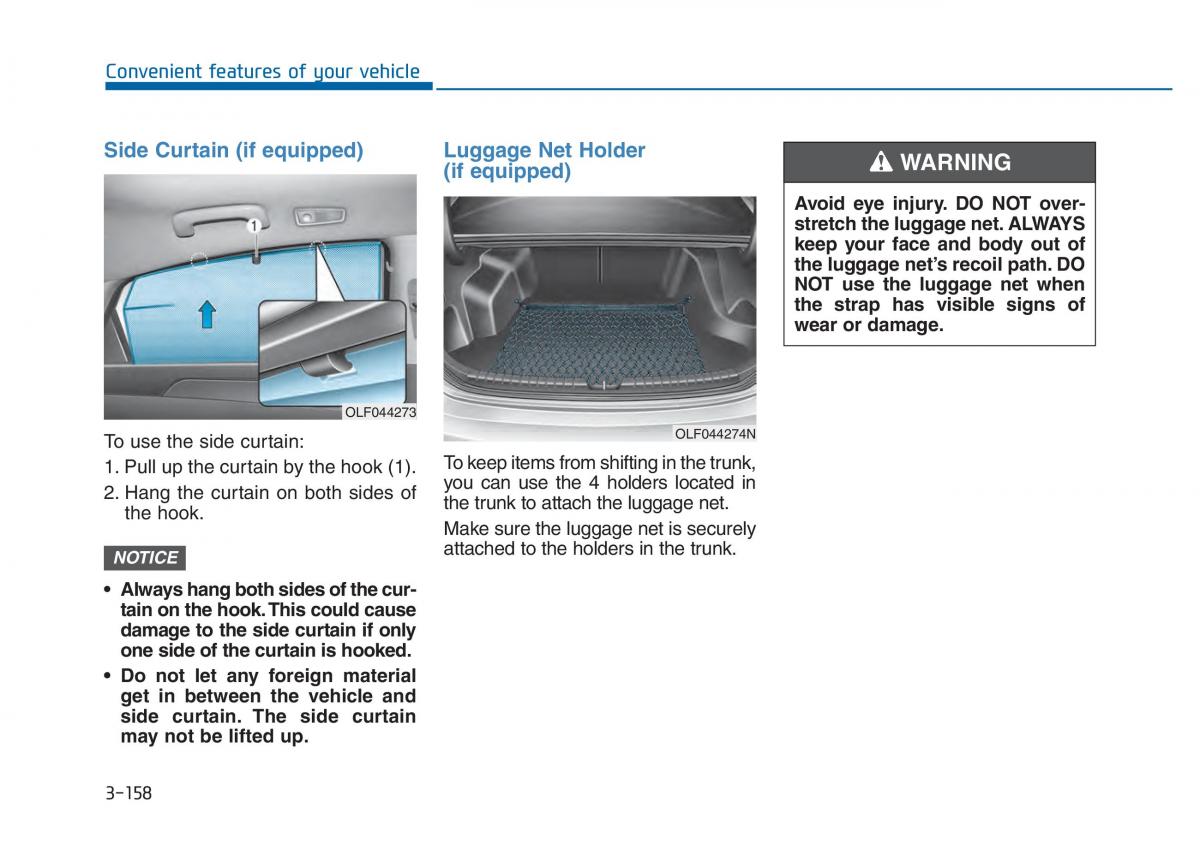 Hyundai Sonata VII 7 LF i45 owners manual / page 253