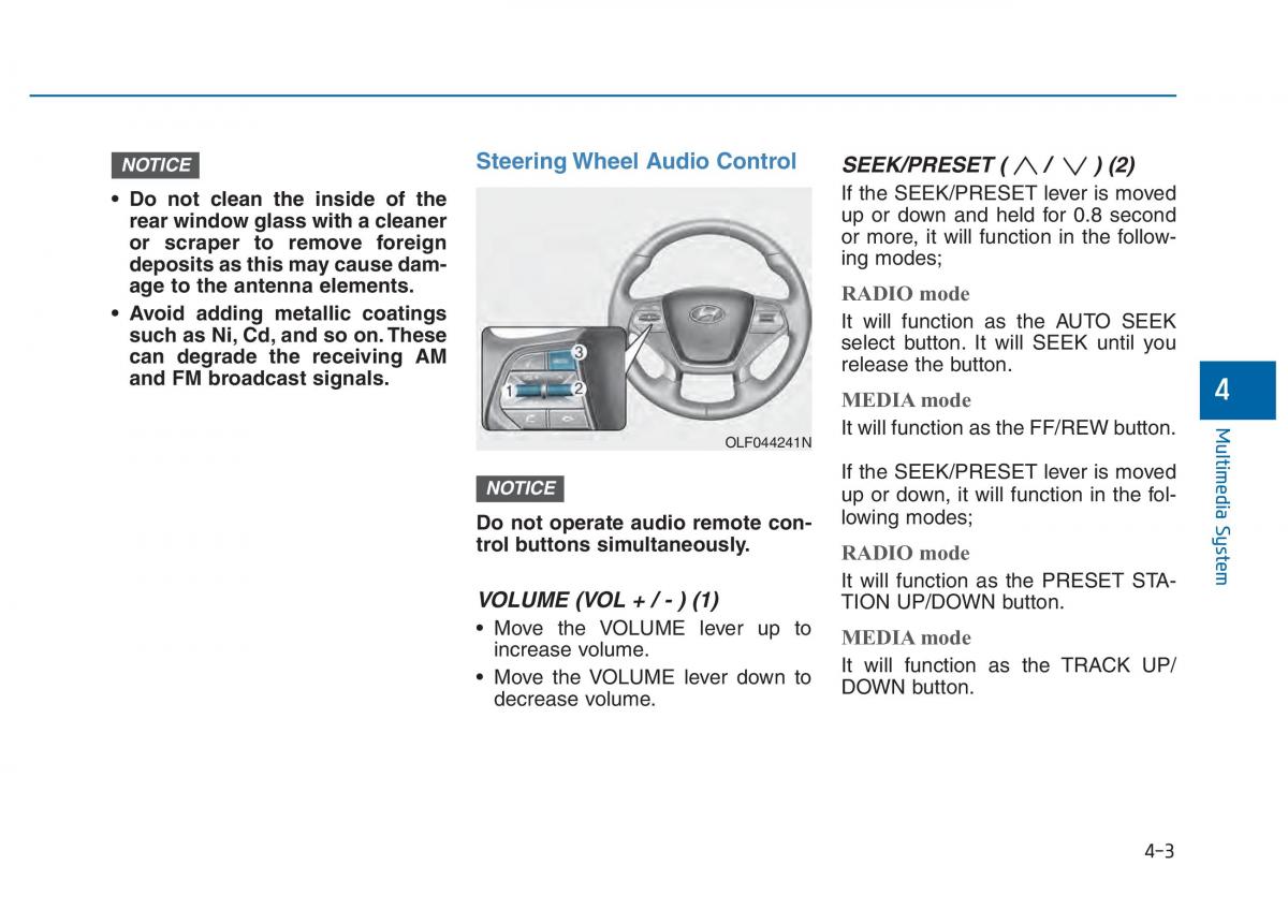 Hyundai Sonata VII 7 LF i45 owners manual / page 256