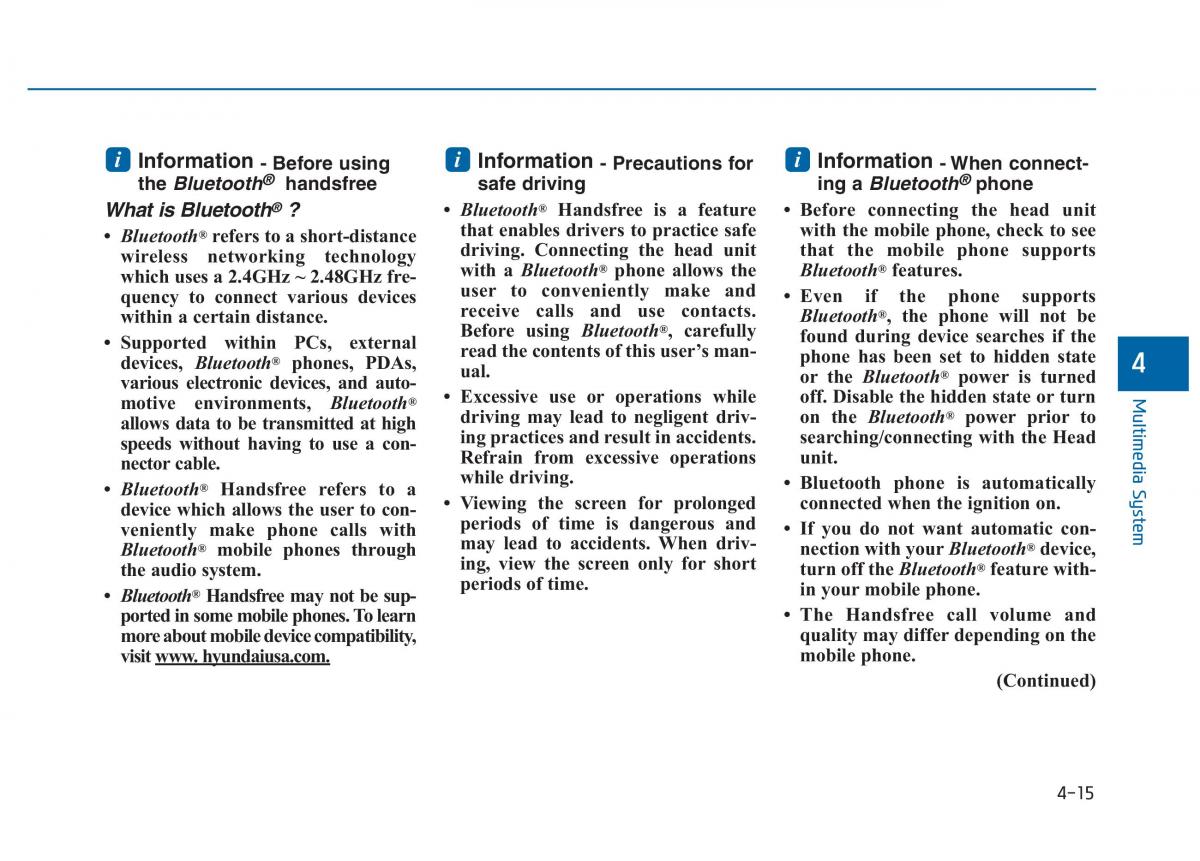 Hyundai Sonata VII 7 LF i45 owners manual / page 268