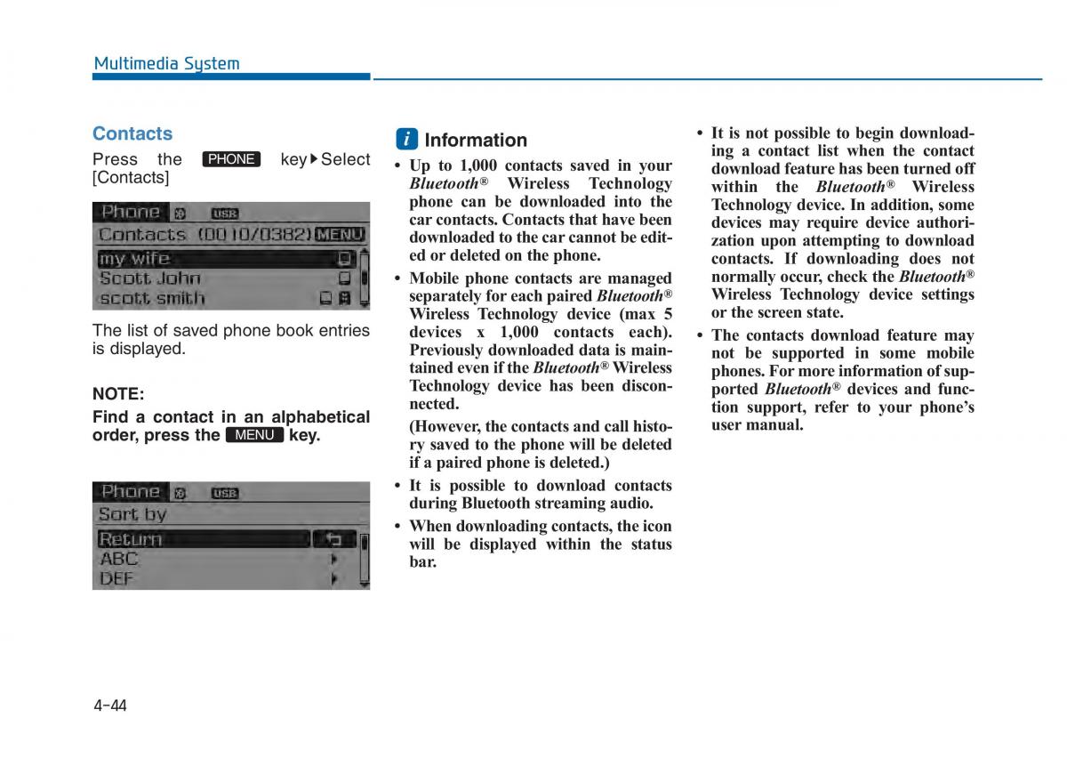 Hyundai Sonata VII 7 LF i45 owners manual / page 297