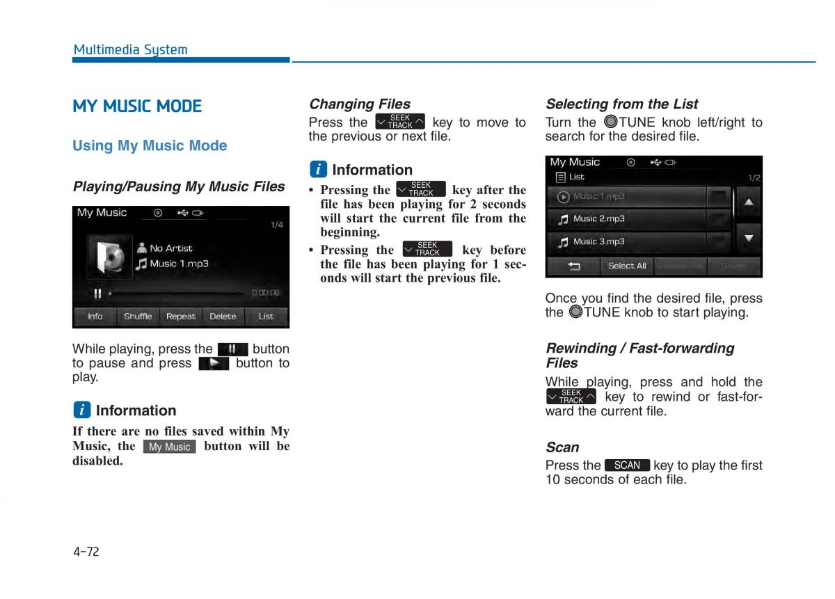 Hyundai Sonata VII 7 LF i45 owners manual / page 325