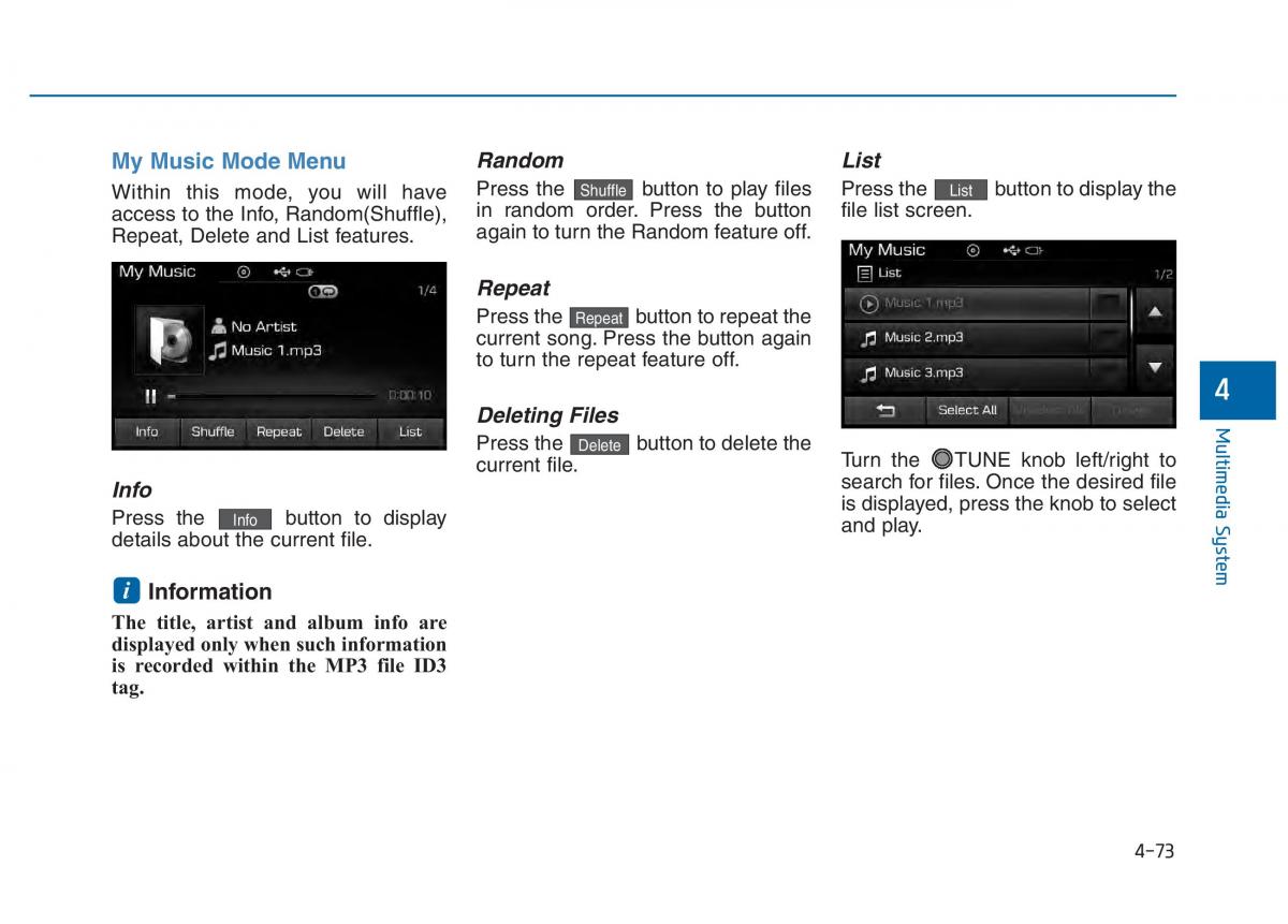 Hyundai Sonata VII 7 LF i45 owners manual / page 326