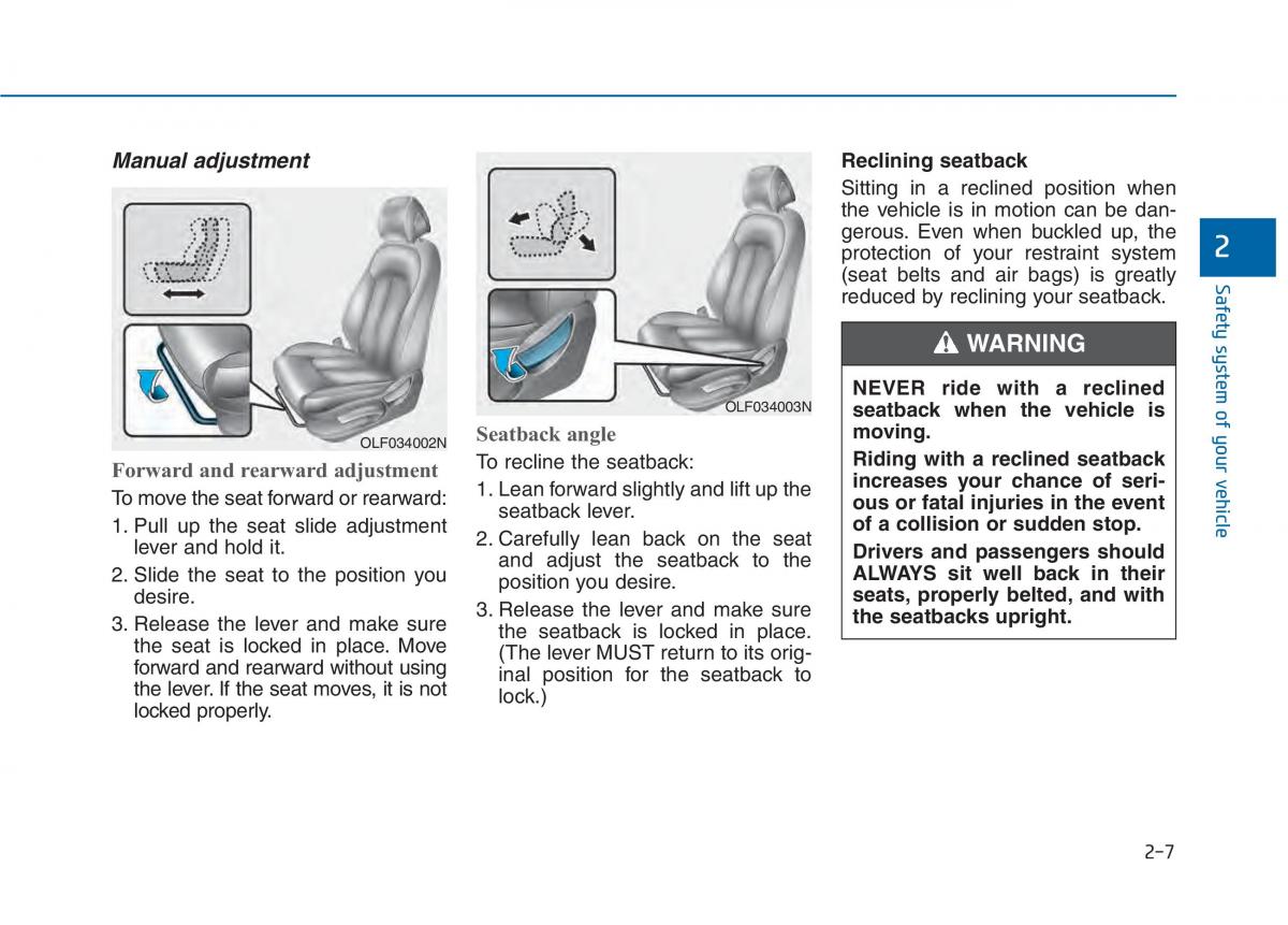 Hyundai Sonata VII 7 LF i45 owners manual / page 34