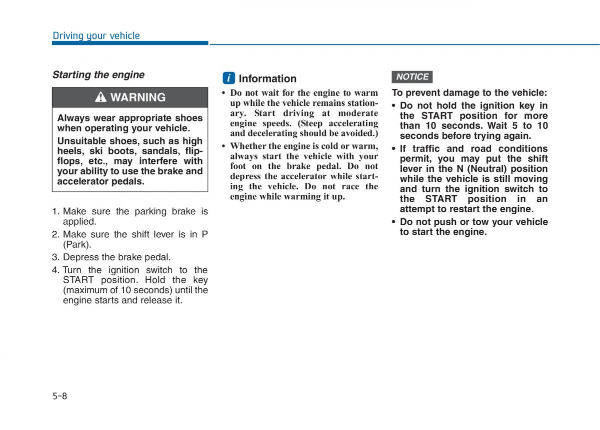 Hyundai Sonata VII 7 LF i45 owners manual / page 366