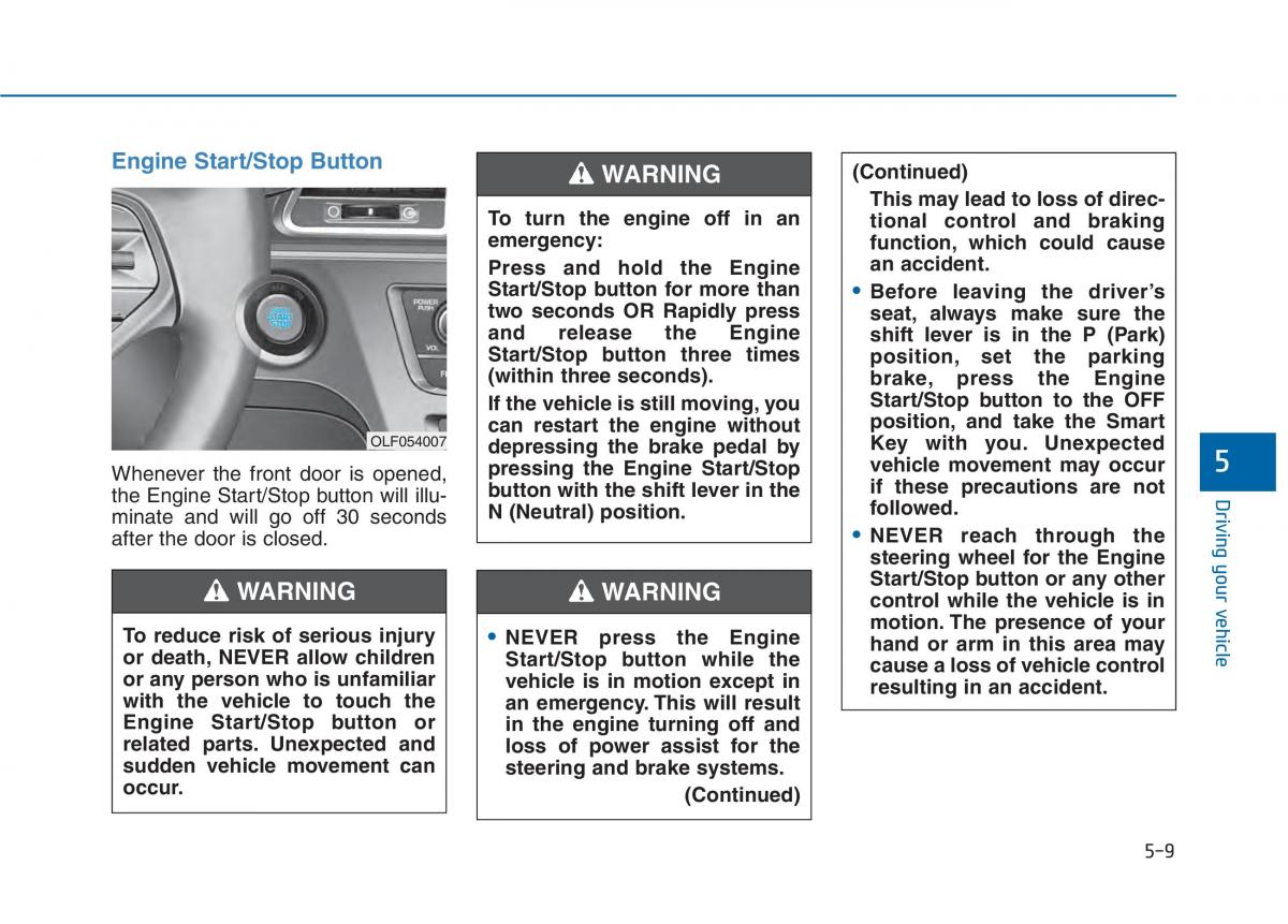 Hyundai Sonata VII 7 LF i45 owners manual / page 367