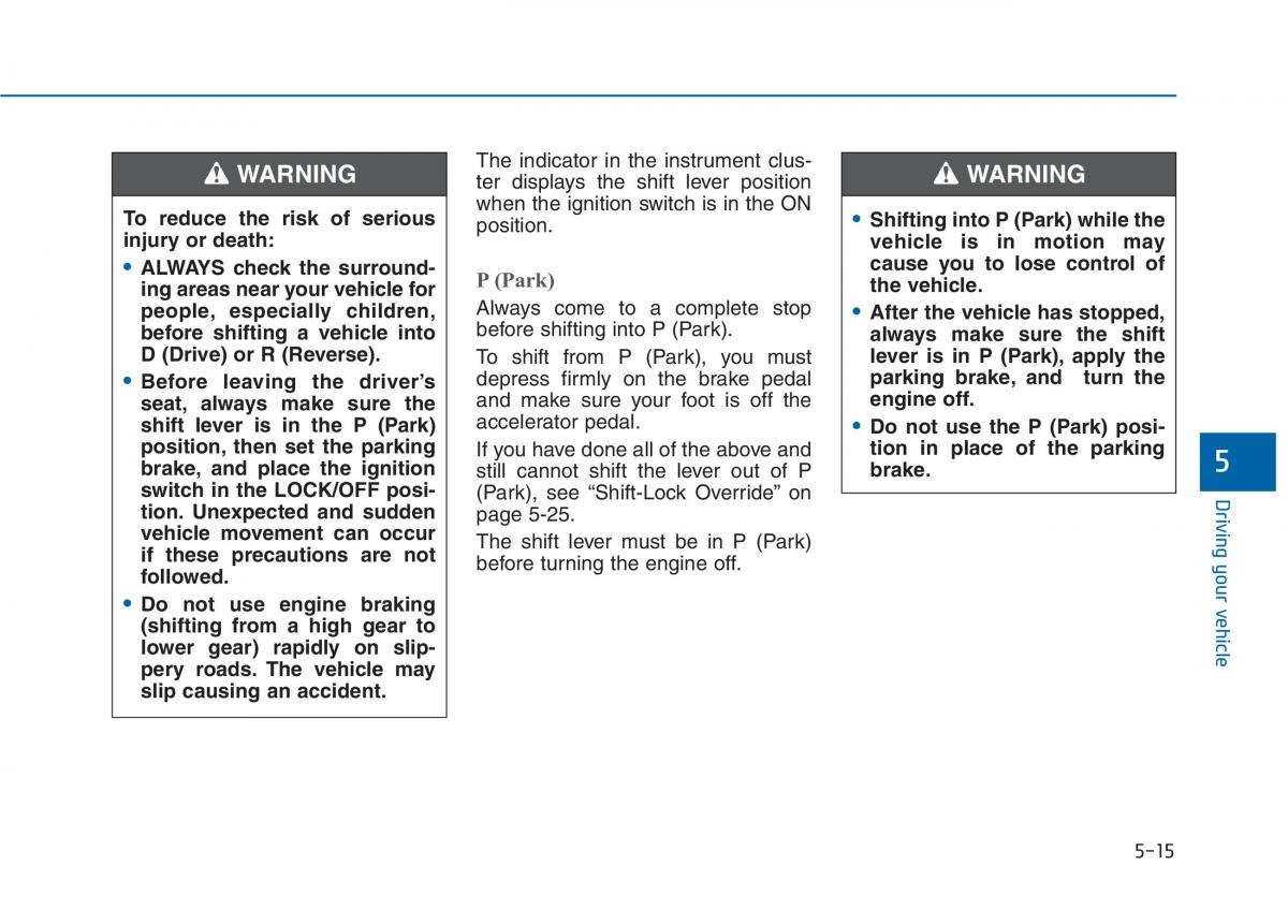 Hyundai Sonata VII 7 LF i45 owners manual / page 373