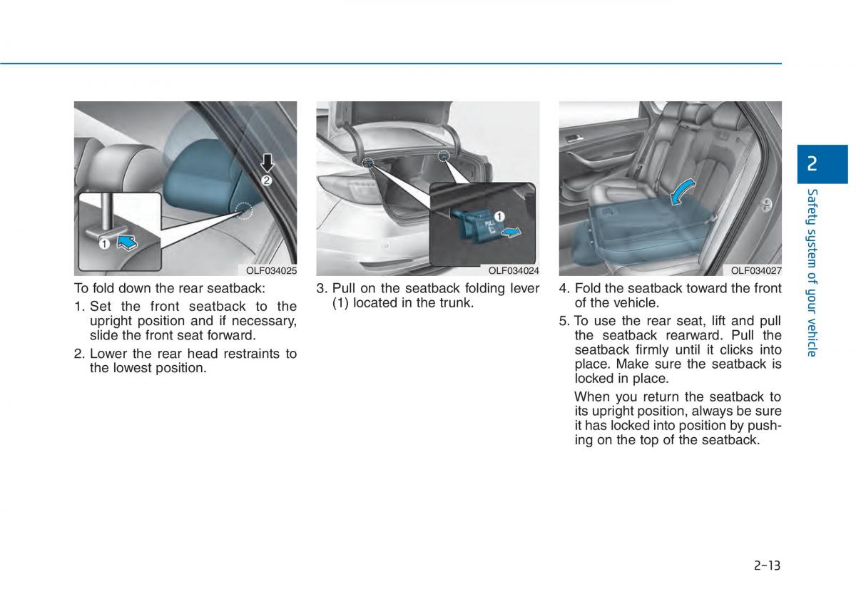 Hyundai Sonata VII 7 LF i45 owners manual / page 40