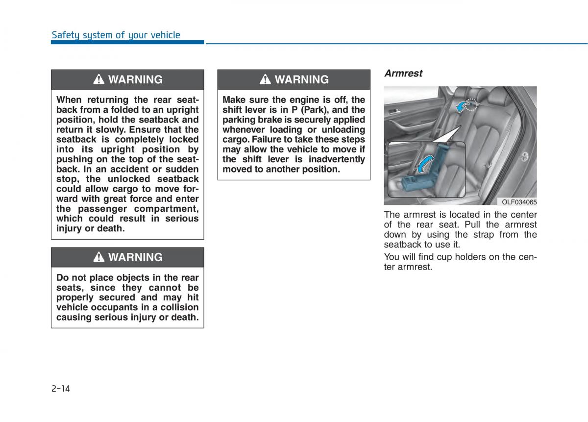 Hyundai Sonata VII 7 LF i45 owners manual / page 41