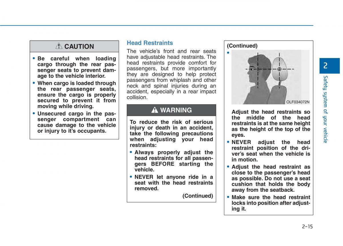 Hyundai Sonata VII 7 LF i45 owners manual / page 42