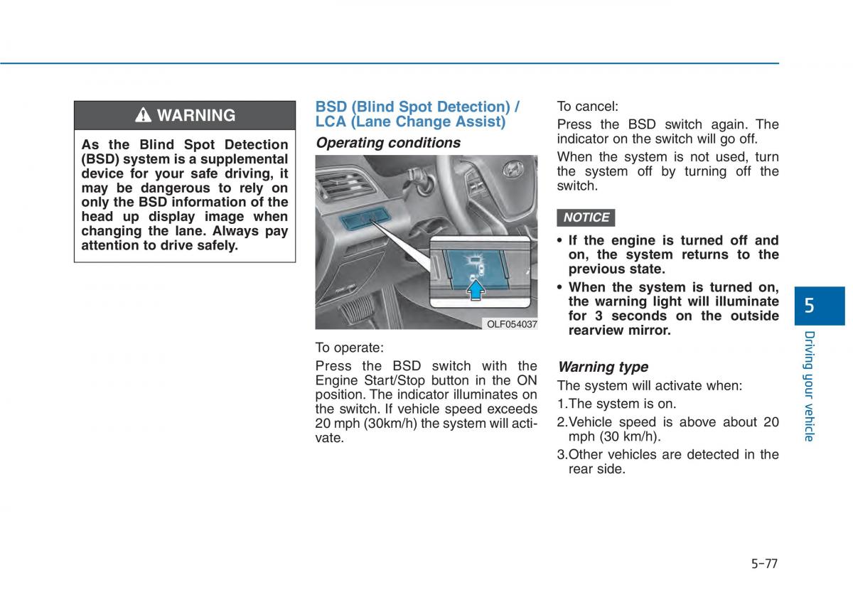 Hyundai Sonata VII 7 LF i45 owners manual / page 435