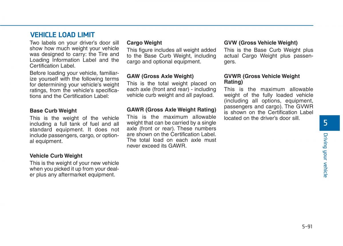 Hyundai Sonata VII 7 LF i45 owners manual / page 449