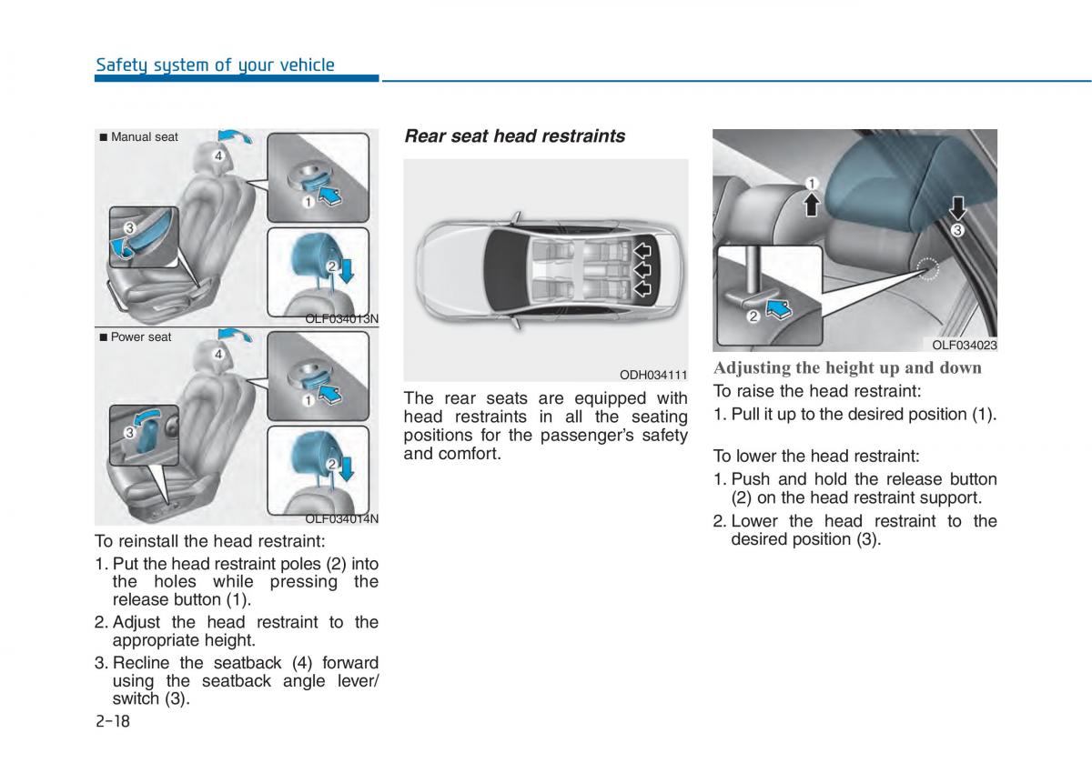 Hyundai Sonata VII 7 LF i45 owners manual / page 45