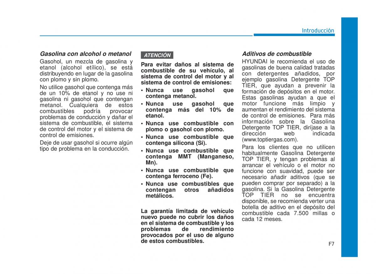 Hyundai Sonata VII 7 LF i45 manual del propietario / page 7