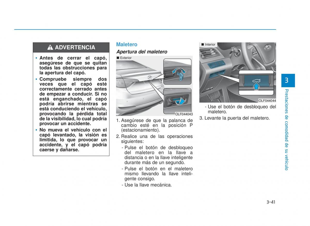 Hyundai Sonata VII 7 LF i45 manual del propietario / page 139