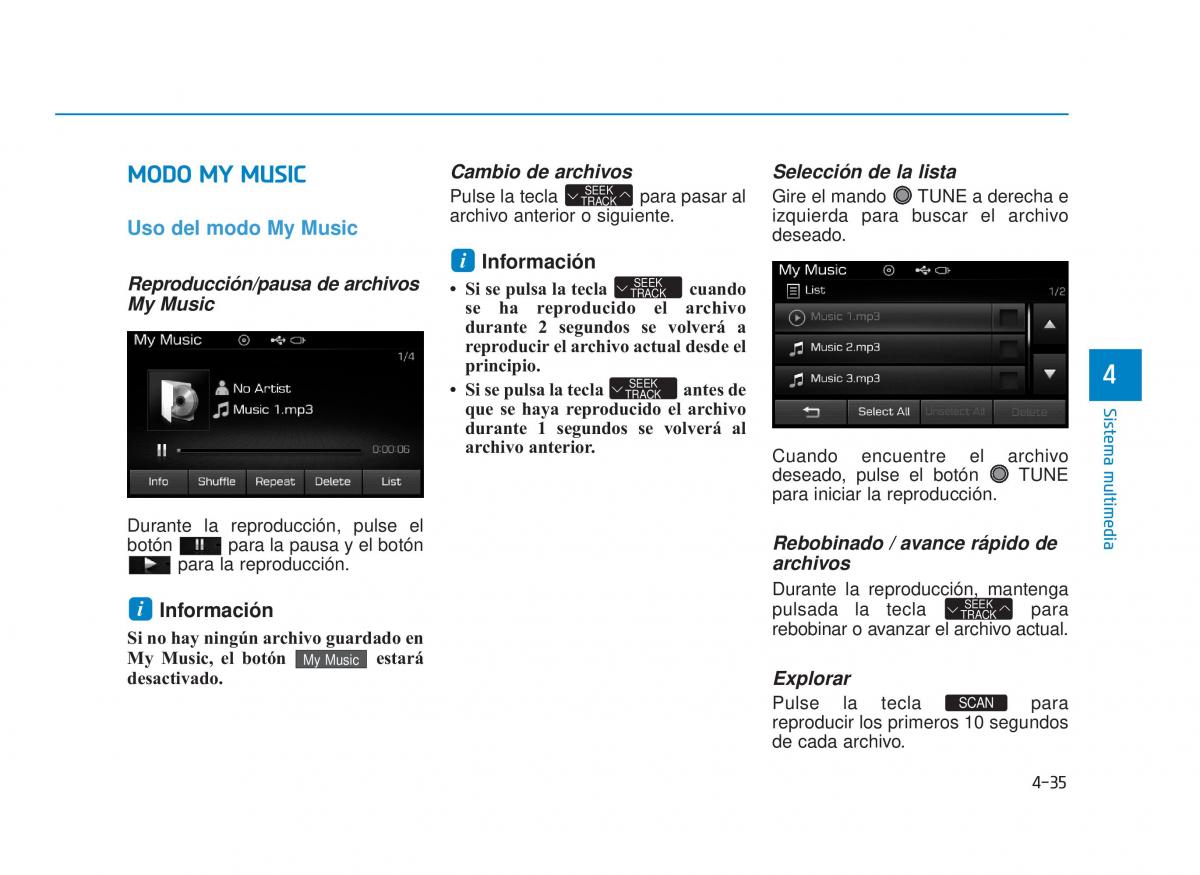 Hyundai Sonata VII 7 LF i45 manual del propietario / page 276