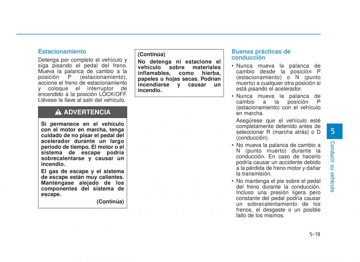 Hyundai Sonata VII 7 LF i45 manual del propietario / page 319