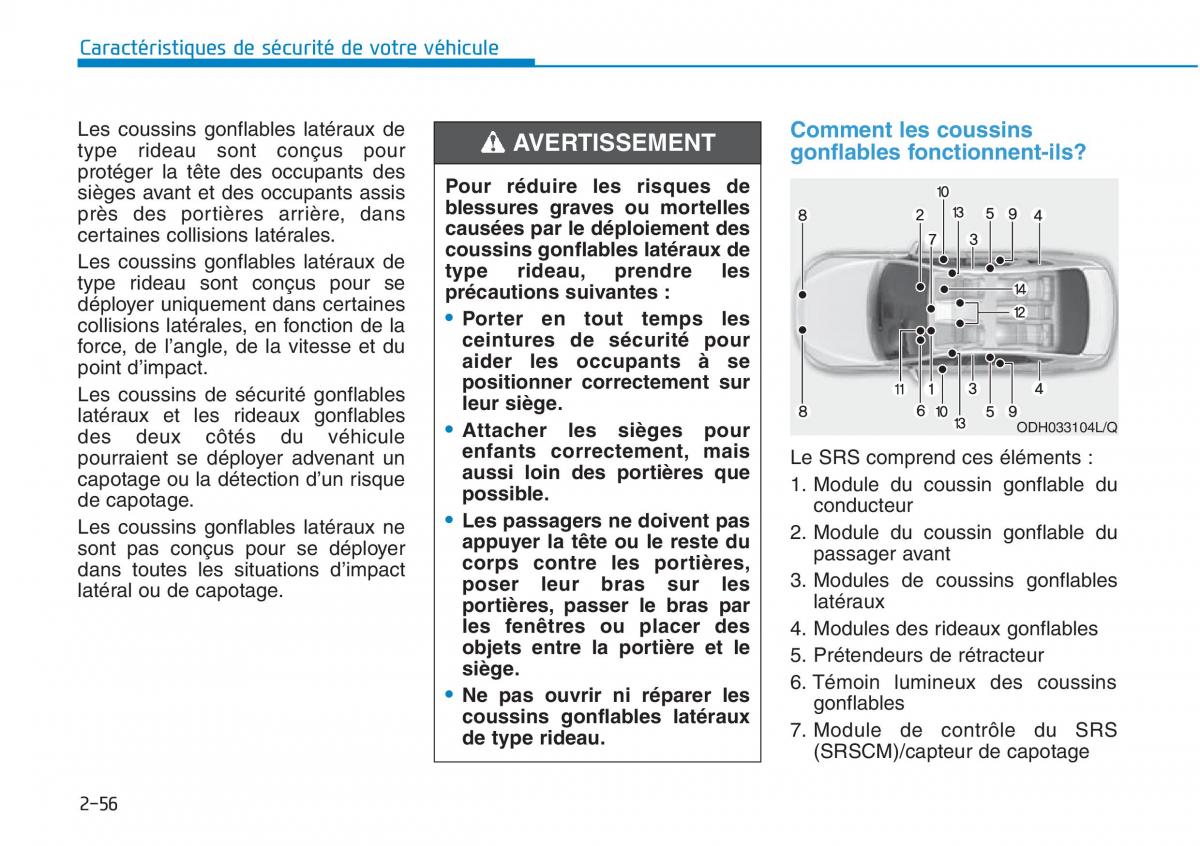 Hyundai Sonata VII 7 LF i45 manuel du proprietaire / page 83