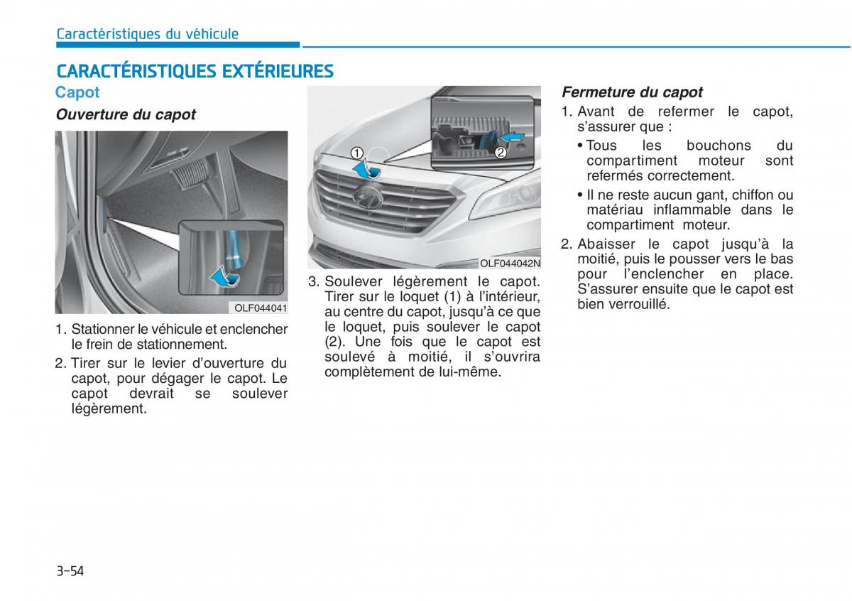 Hyundai Sonata VII 7 LF i45 manuel du proprietaire / page 157