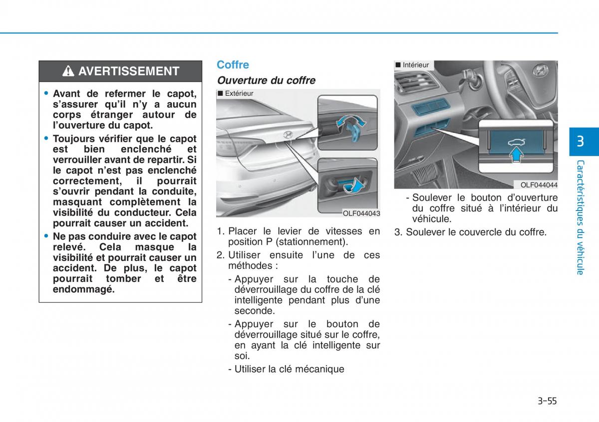 Hyundai Sonata VII 7 LF i45 manuel du proprietaire / page 158