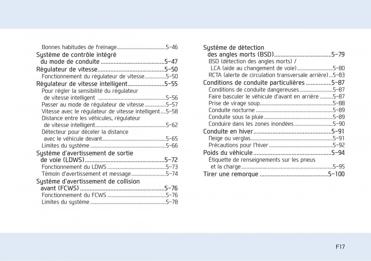 Hyundai Sonata VII 7 LF i45 manuel du proprietaire / page 17