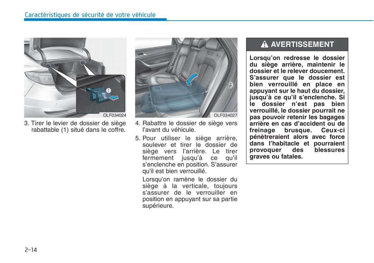 Hyundai Sonata VII 7 LF i45 manuel du proprietaire / page 41