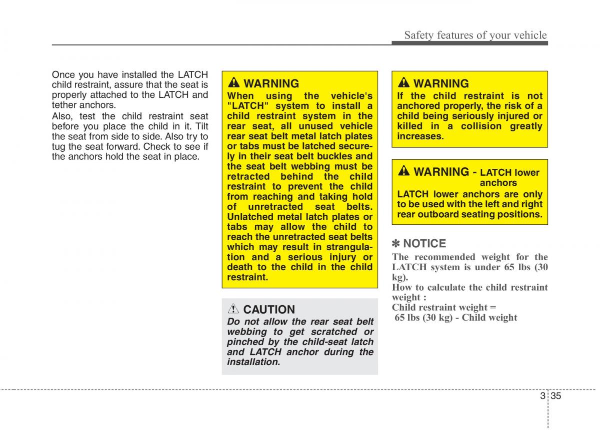 Hyundai Genesis Coupe owners manual / page 56