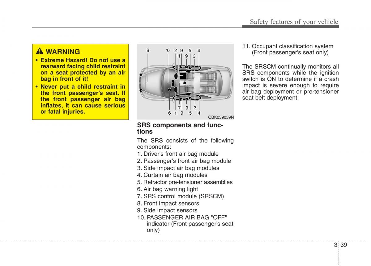 Hyundai Genesis Coupe owners manual / page 60