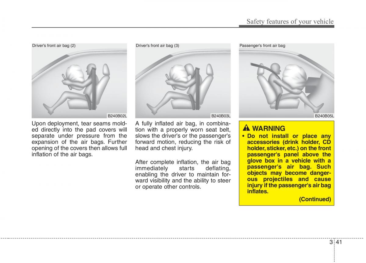 Hyundai Genesis Coupe owners manual / page 62