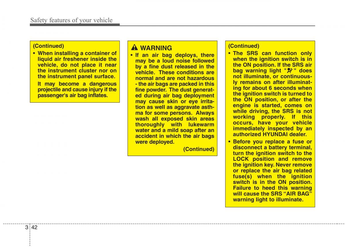 Hyundai Genesis Coupe owners manual / page 63