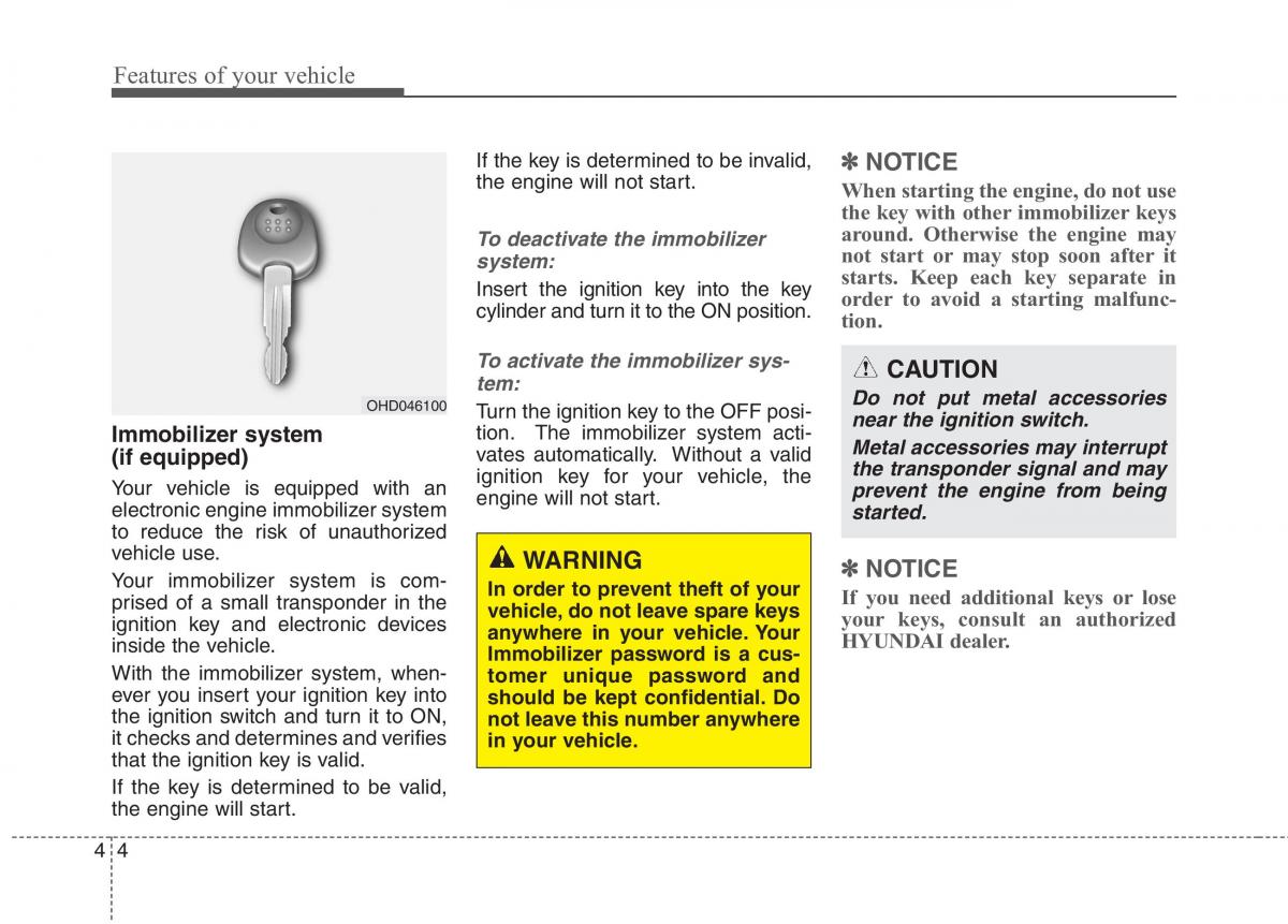 Hyundai Genesis Coupe owners manual / page 88