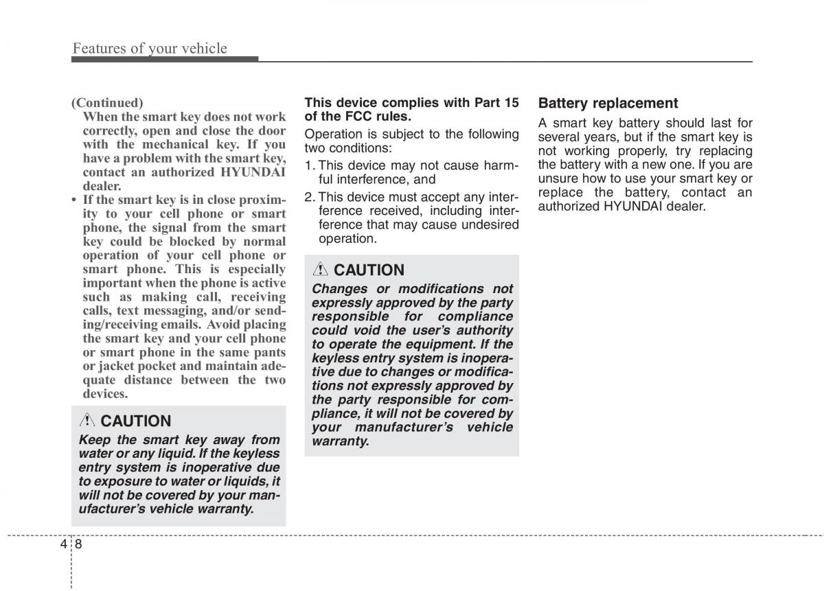 Hyundai Genesis Coupe owners manual / page 92