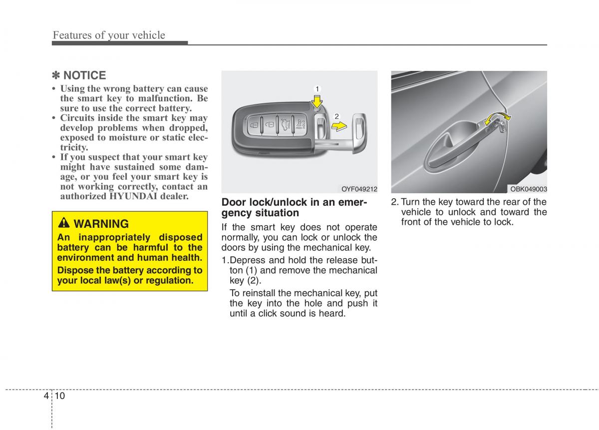 Hyundai Genesis Coupe owners manual / page 94